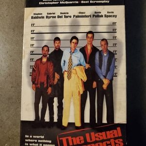 The Usual Suspects VHS Tape